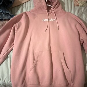 Glossier Pink Hoodie